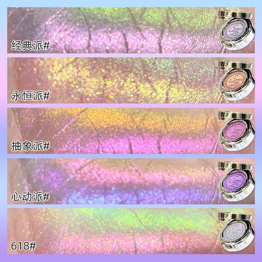 SheenEffect Carnival Party Series Chameleon Monochrome eye shadow Daily Atmosphere Light Makeup Color Super Pop Shiner
