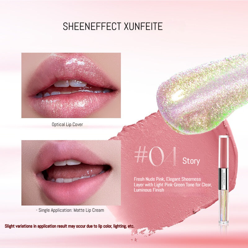 SheenEffect Optical Chameleon Double-Ended Liquid Lipstick