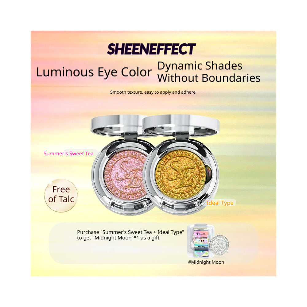 SheenEffect Chameleon Pearl Eye Shadow Combo Set - Shimmering Eye Shadow Palette
