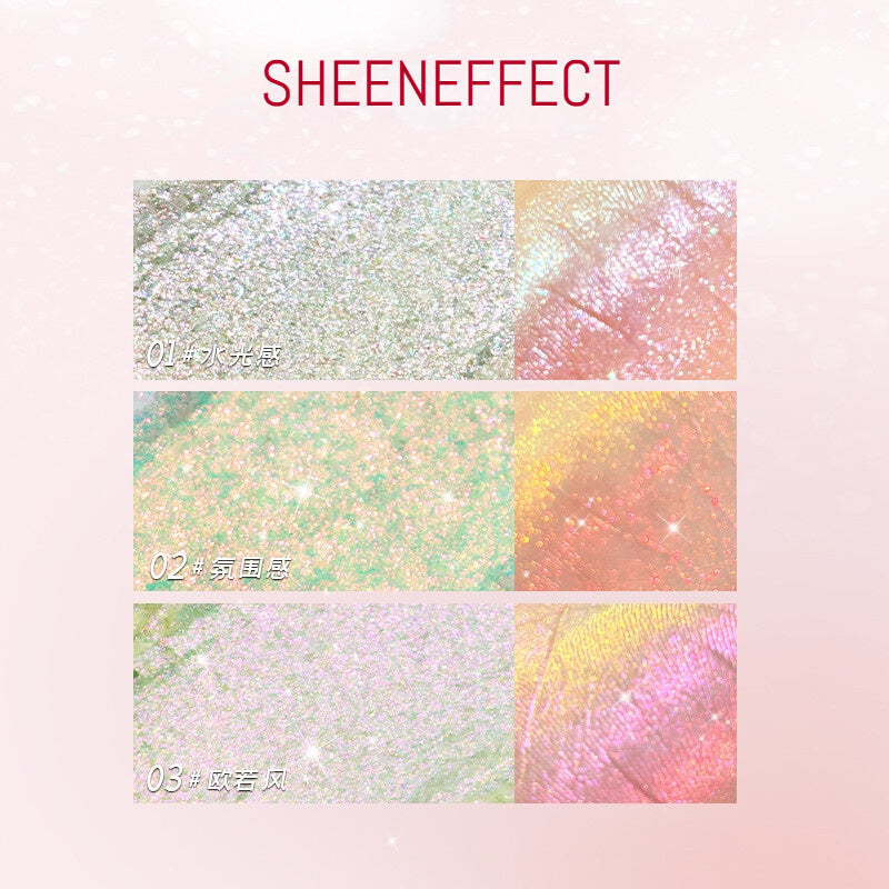 SheenEffect Color-Changing Eyeshadow Stick / Eyeshadow Pen Multi-purpose (can be used as highlighter and lip gloss)
