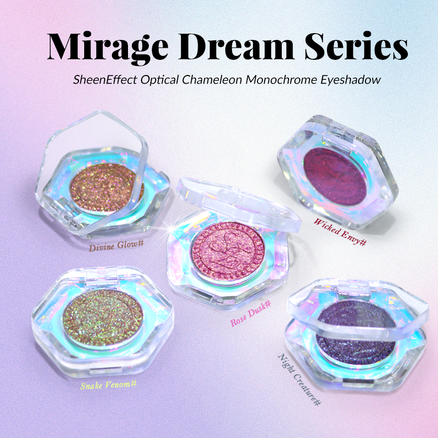 Sheeneffect Luxury Eyeshadow Makeup Palette Dream Series Prefessional Cosmetics Monochrome Eye Shadow