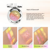SheenEffect Holographic Gradient Eyeshadow & Highlighter,  Intense Glitter Pearl