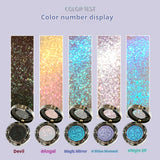 SheenEffect Magic series chameleon monochrome eye shadow explodes and glitters delicate color rendering net red pearl light daily light makeup color makeup