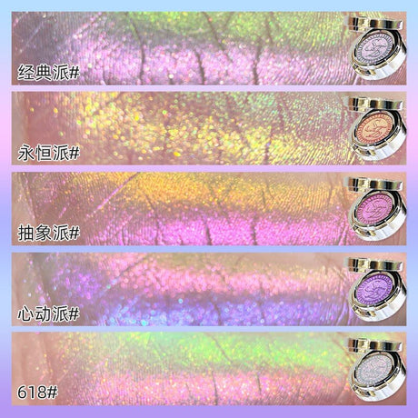 SheenEffect Carnival Party Series Chameleon Monochrome eye shadow Daily Atmosphere Light Makeup Color Super Pop Shiner