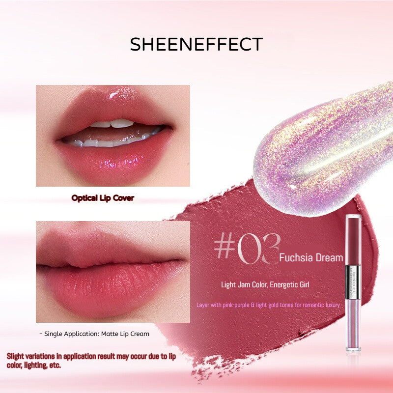 SheenEffect Optical Chameleon Double-Ended Liquid Lipstick