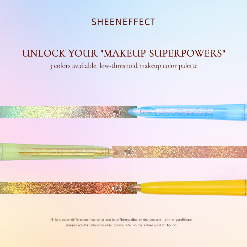 SheenEffect Optical Color-Changing Eyeliner – Sparkly, Quick-Drying, Multi-Use