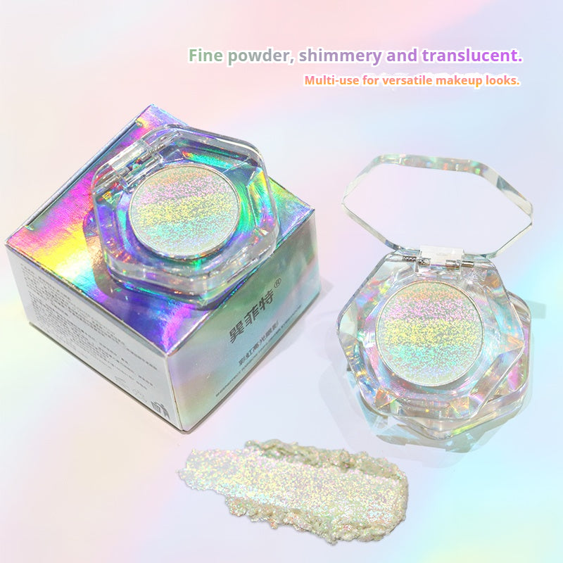 Тени для век Sunfeld Rainbow Chameleon High Light Flash, суперблеск, изысканный, яркий, цветной, для ежедневного макияжа глаз