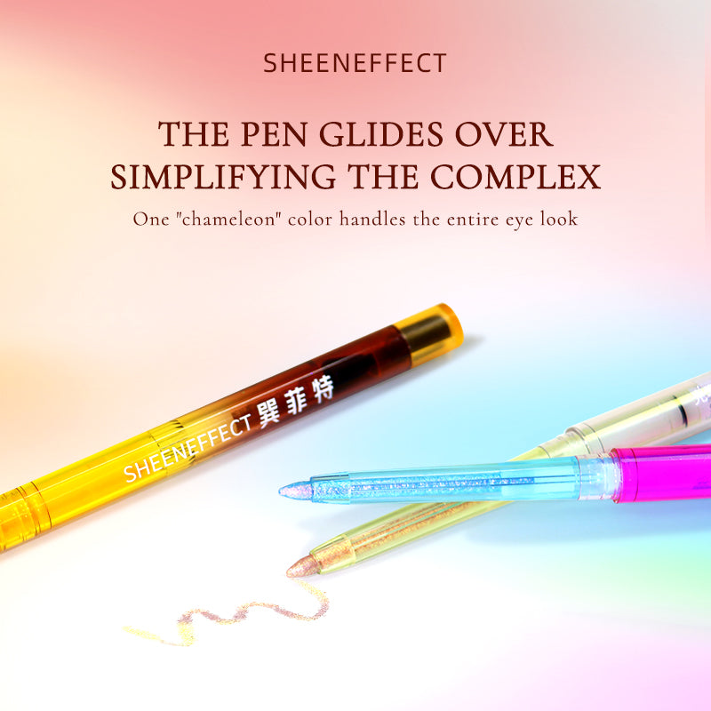 SheenEffect Optical Color-Changing Eyeliner – Sparkly, Quick-Drying, Multi-Use