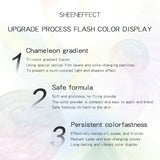 [Heavyweight New Product] Sheen Effect Chameleon Eyeshadow Palette, Single-Color Eyeshadow, 2-in-1 Blush & Highlighter