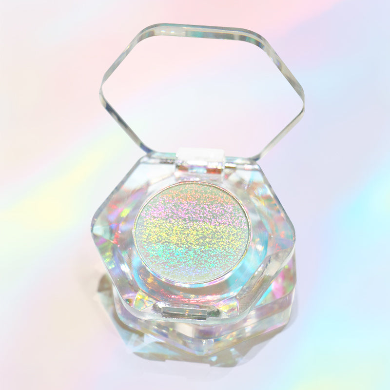 Тени для век Sunfeld Rainbow Chameleon High Light Flash, суперблеск, изысканный, яркий, цветной, для ежедневного макияжа глаз