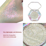 Тени для век SUNFEIT DANAZANA Co-branded Optical Chameleon Sparkling Fine Crystal Aurora Rose Limited Edition