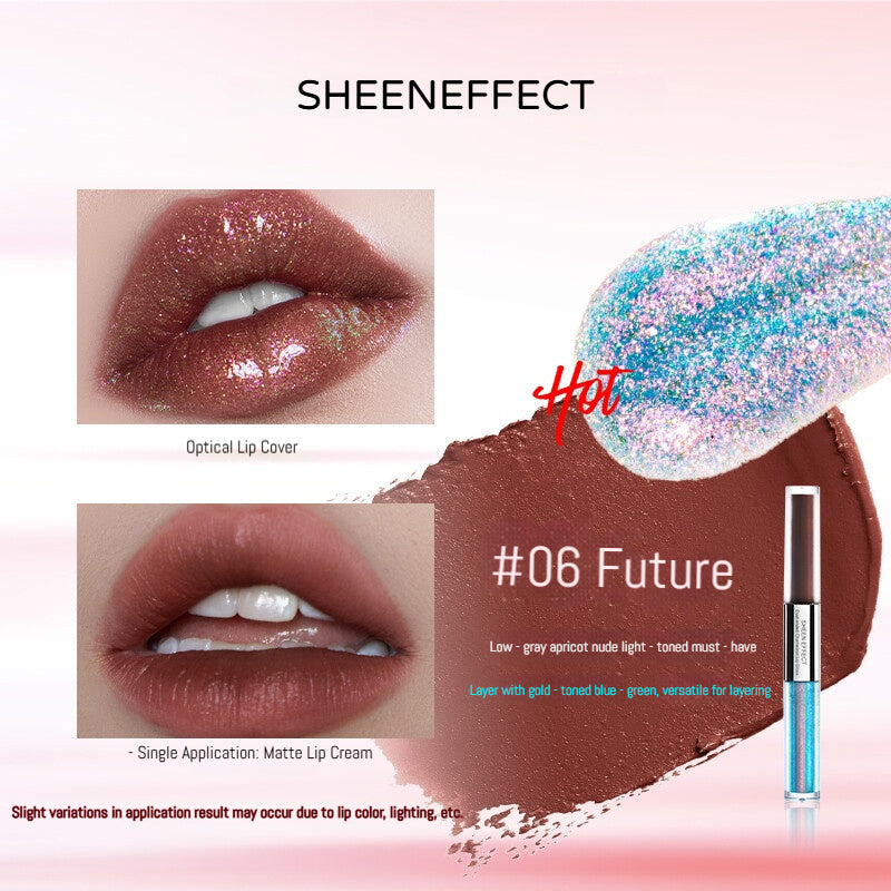 SheenEffect Optical Chameleon Double-Ended Liquid Lipstick