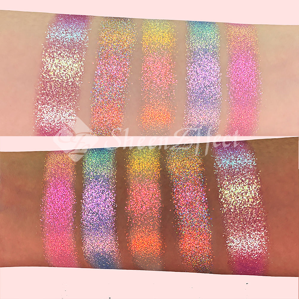 Sheen Effect Luxury Eyeshadow Palette (Vitality Series) - Professional Cosmetics: Eyeshadow & Highlighter