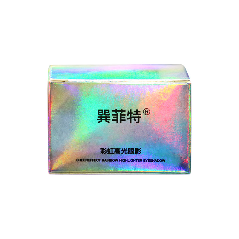Тени для век Sunfeld Rainbow Chameleon High Light Flash, суперблеск, изысканный, яркий, цветной, для ежедневного макияжа глаз