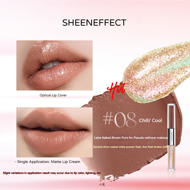 SheenEffect Optical Chameleon Double-Ended Liquid Lipstick