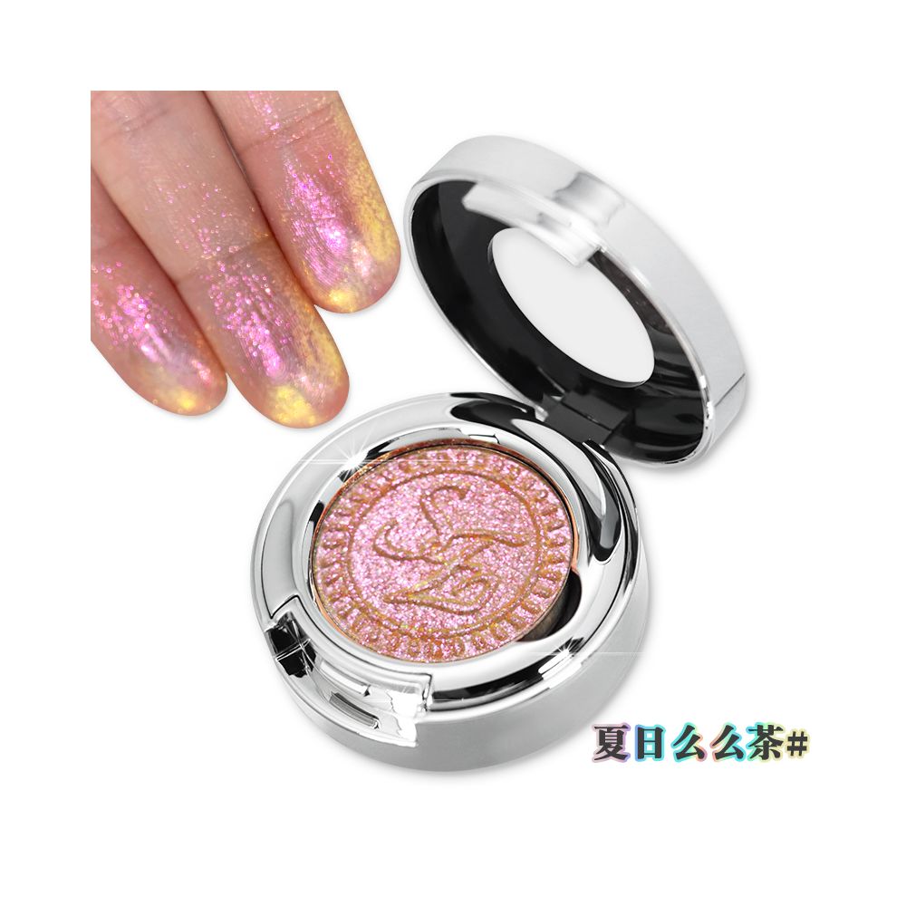 Sunfeld chameleon monochrome eye shadow highlight flash color sequins daily light color makeup eye makeup pearl color display disk image 66