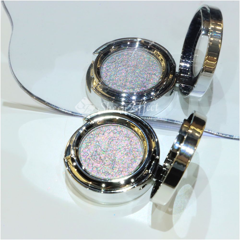 Sunfeld chameleon monochrome eye shadow highlight flash color sequins daily light color makeup eye makeup pearl color display disk image 8