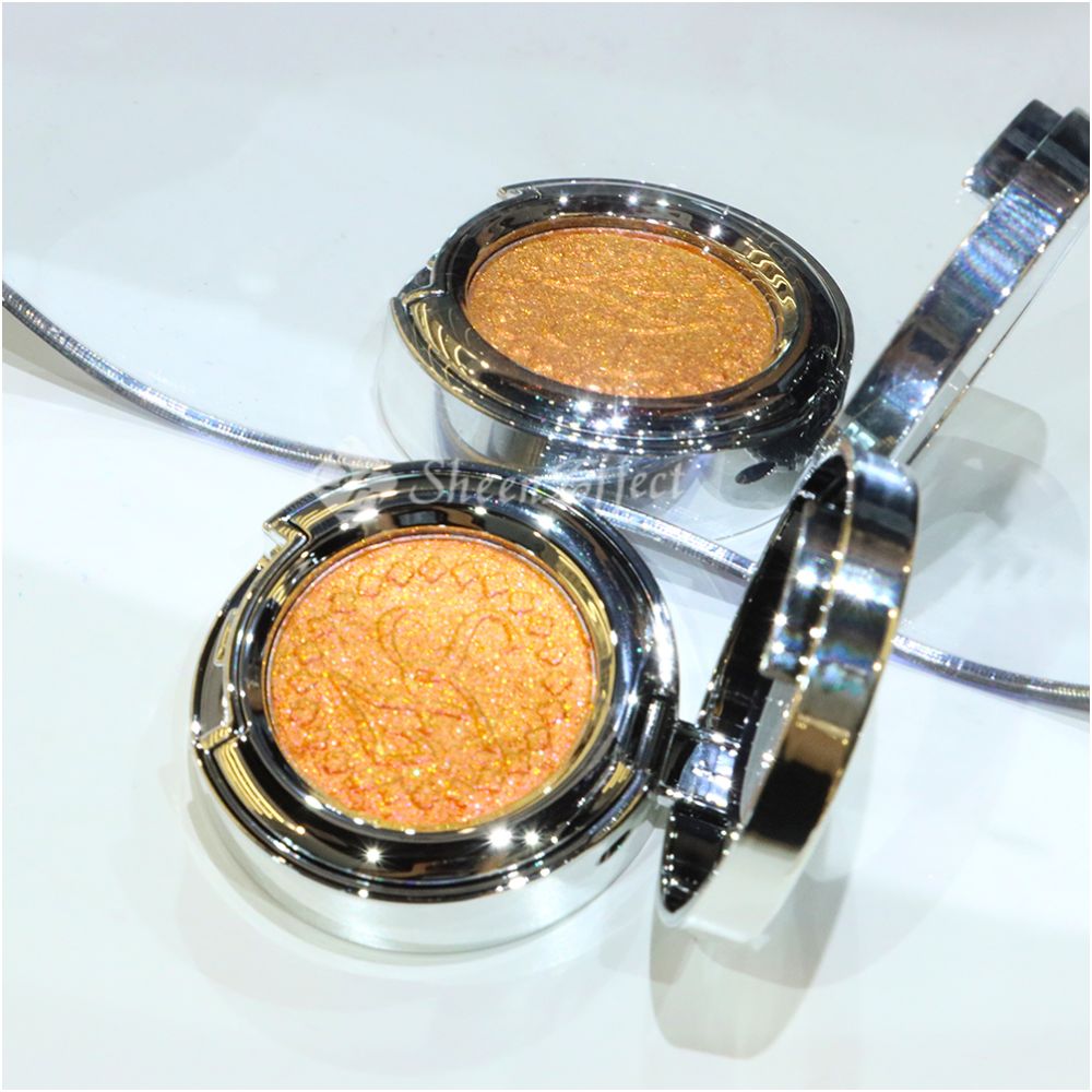 Sunfeld chameleon monochrome eye shadow highlight flash color sequins daily light color makeup eye makeup pearl color display disk image 10