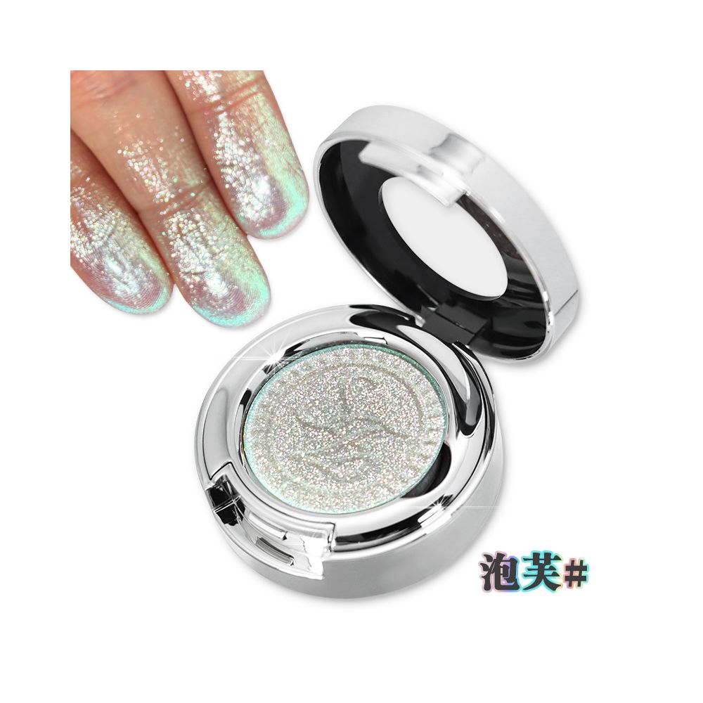 Sunfeld chameleon monochrome eye shadow highlight flash color sequins daily light color makeup eye makeup pearl color display disk image 22