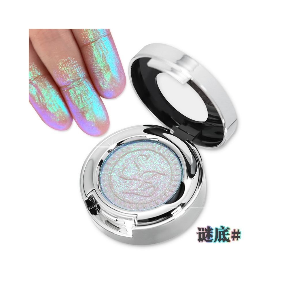 Sunfeld chameleon monochrome eye shadow highlight flash color sequins daily light color makeup eye makeup pearl color display disk image 28
