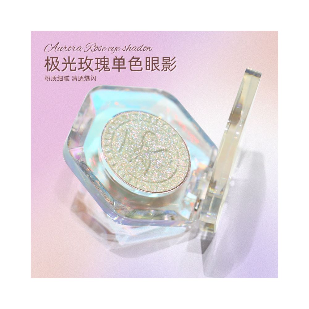 Sunfeld chameleon monochrome eye shadow highlight flash color sequins daily light color makeup eye makeup pearl color display disk image 33