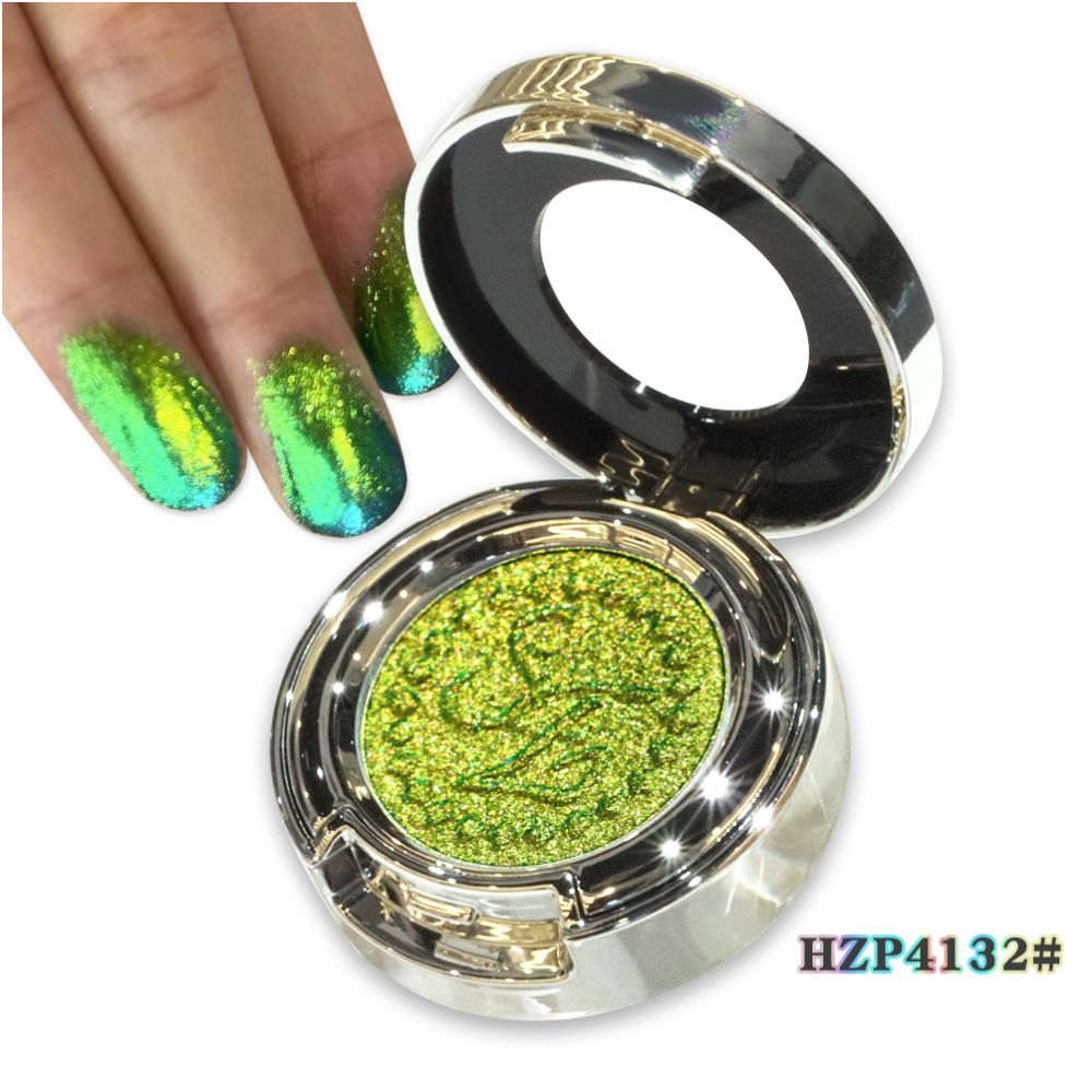 Sunfeld chameleon monochrome eye shadow highlight flash color sequins daily light color makeup eye makeup pearl color display disk image 36