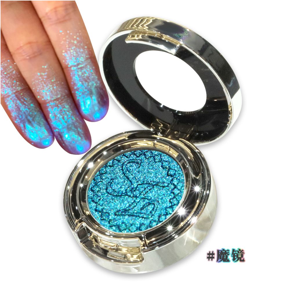 Sunfeld chameleon monochrome eye shadow highlight flash color sequins daily light color makeup eye makeup pearl color display disk image 44