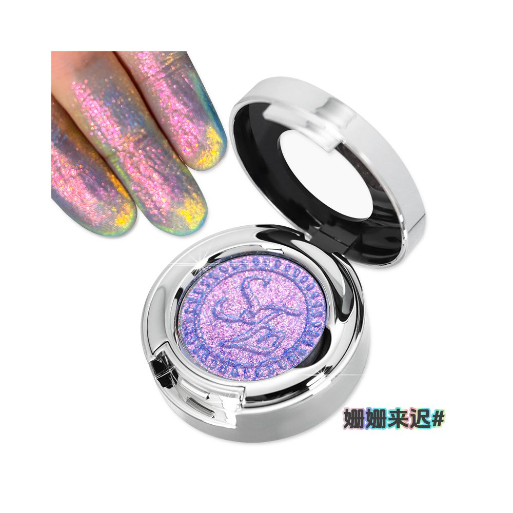 New Color Xunfit Chasing Light Series Chameleon Eyeshadow Explosive Glitter Pearlescent Highlighter for Beginners Daily Light Makeup image 9