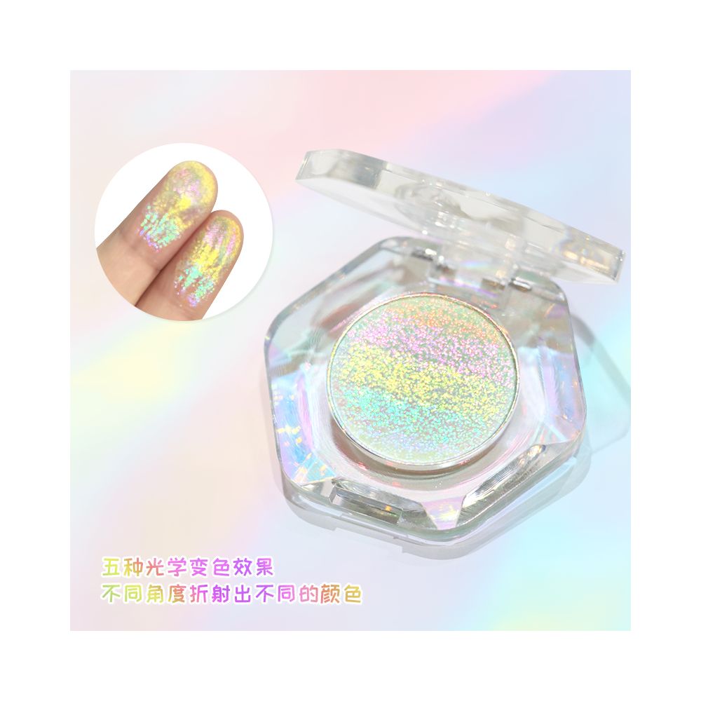 Sunfeld Rainbow Chameleon High Light Flash eye shadow Super Shine Fine Bright Color Display Daily Light Makeup Eye Makeup image 4