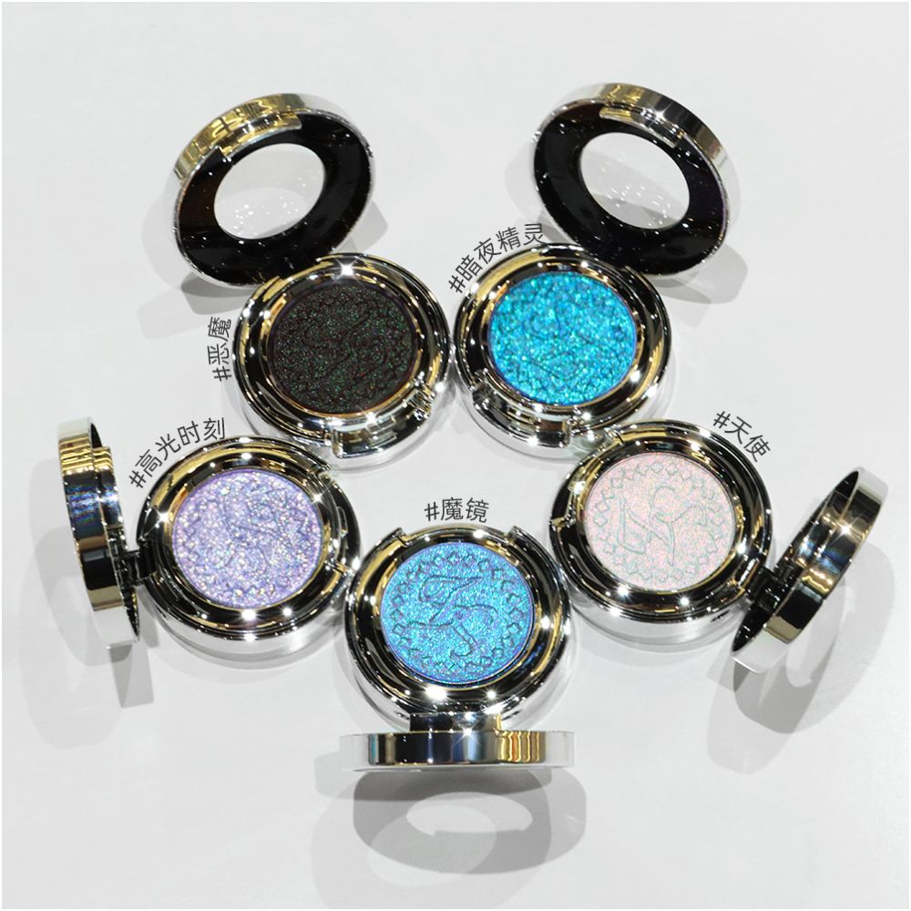 Sunfeld Magic series chameleon monochrome eye shadow explodes and glitters delicate color rendering net red pearl light daily light makeup color makeup image 5