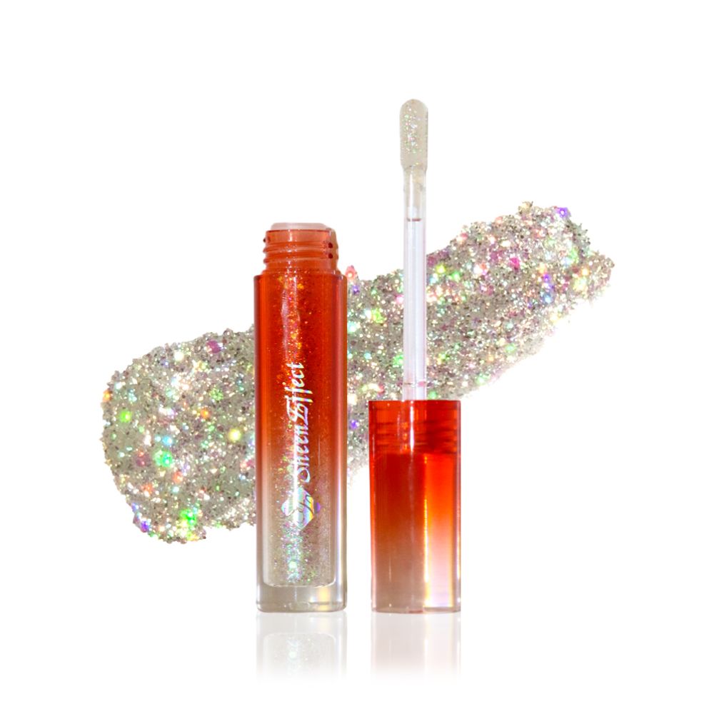 Sunfit liquid eye shadow monochrome ultra fine flash laser sequins pearlescent clear and delicate clothing Lying silkworm highlights image 4