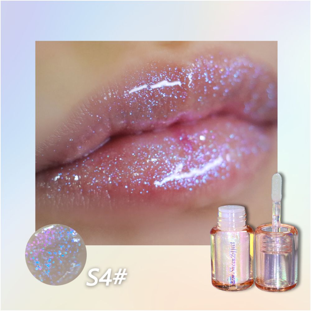 Xunfete Chameleon Dream Series Lip Gloss with Fine Glitter and High Brightness Mirror like Texture Transparent and Moisturizing Sparkling and Explosive Color Changing Effect image 12
