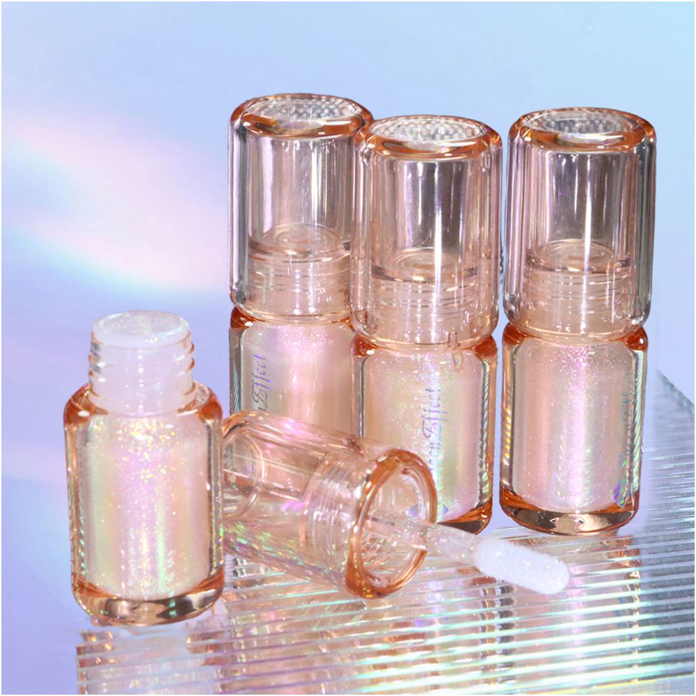 Xunfete Chameleon Dream Series Lip Gloss with Fine Glitter and High Brightness Mirror like Texture Transparent and Moisturizing Sparkling and Explosive Color Changing Effect image 15