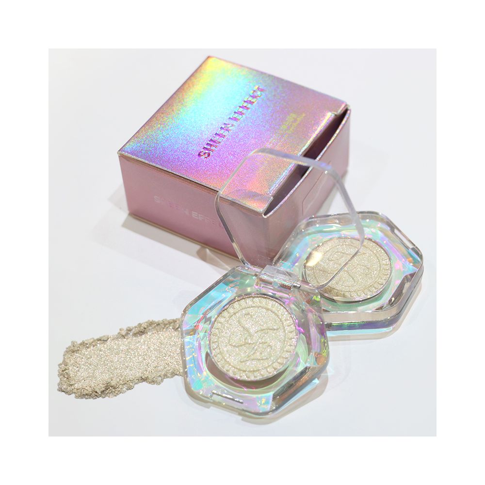 SUNFEIT DANAZANA Co branded Optical Chameleon eye shadow Sparkling Fine Crystal Aurora Rose Limited Edition image 4