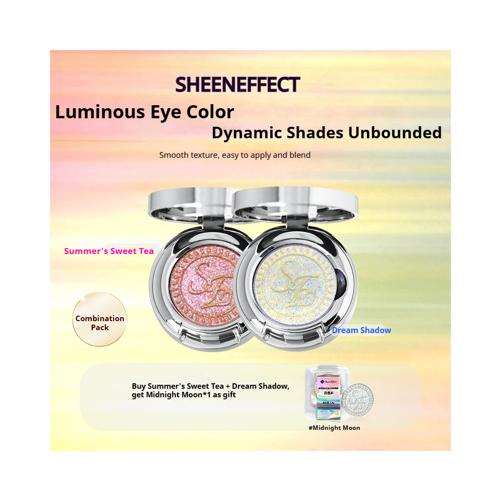 SheenEffect Chameleon Pearl Eye Shadow Combo Set - Shimmering Eye Shadow Palette