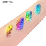 SHEEN EFFECT Multi-Chrome Chameleon Shift Eyeshadow Palette Duochrome Metallic Glitter Eye Makeup