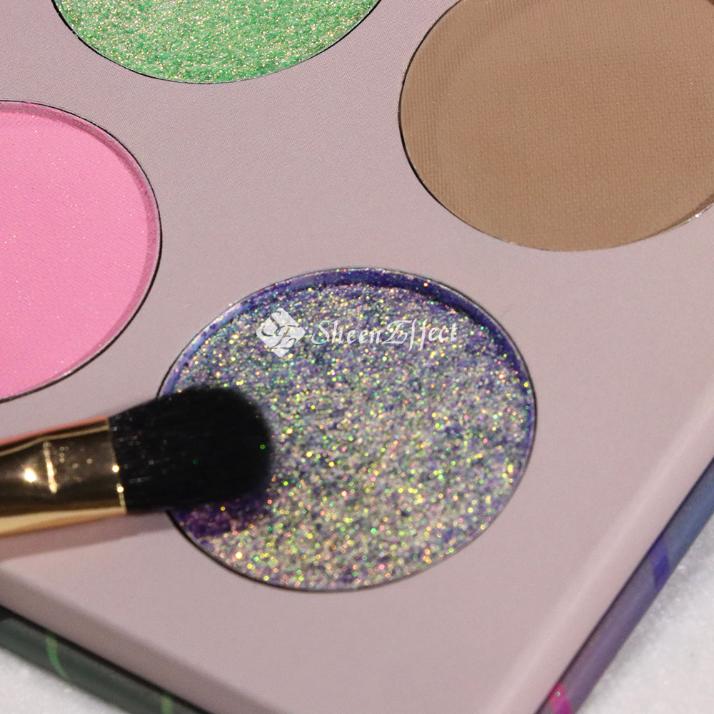 Тени для век Sunfeld Optical Chameleon Monochrome Highlight Novice Daily Light Makeup Universal White Summer Mome Tea