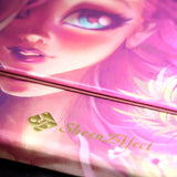 SheenEffect × Nicole Collaboration 9-Color Travel Eyeshadow Palette — Featuring Metallic Sparkle & Matte Finishes for Multi-Purpose Use (Eye Shadow, Contour & Base)