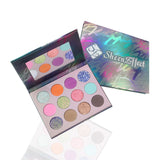 Тени для век Sunfeld Optical Chameleon Monochrome Highlight Novice Daily Light Makeup Universal White Summer Mome Tea
