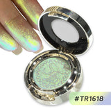 Sheen Effect Chameleon Monochrome Eyeshadow with Refined Shimmer and Glitter for Daily Natural Makeup
