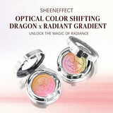 SheenEffect Holographic Gradient Eyeshadow & Highlighter,  Intense Glitter Pearl
