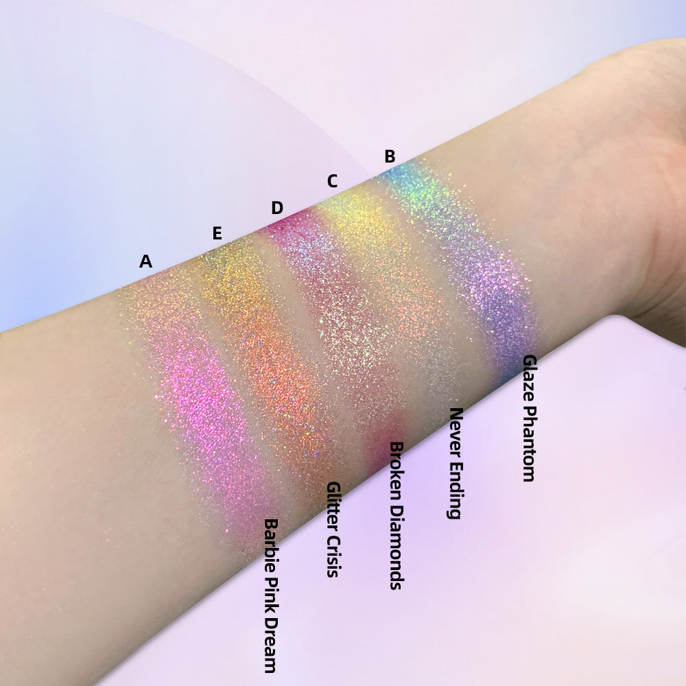 Sheen Effect Luxury Eyeshadow Palette (Vitality Series) - Professional Cosmetics: Eyeshadow & Highlighter