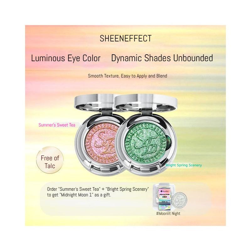 SheenEffect Chameleon Pearl Eye Shadow Combo Set - Shimmering Eye Shadow Palette