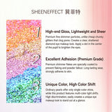 SheenEffect Holographic Gradient Eyeshadow & Highlighter,  Intense Glitter Pearl