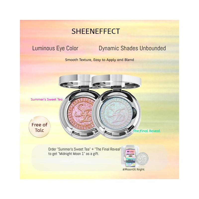 SheenEffect Chameleon Pearl Eye Shadow Combo Set - Shimmering Eye Shadow Palette