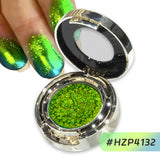 Sheen Effect Chameleon Monochrome Eyeshadow with Refined Shimmer and Glitter for Daily Natural Makeup