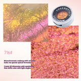 SheenEffect Optical Chameleon Monochrome eye shadow Color Japanese Laser Pearl Super Shine Fine Daily Light Makeup 716