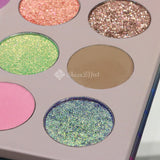 Тени для век Sunfeld Optical Chameleon Monochrome Highlight Novice Daily Light Makeup Universal White Summer Mome Tea