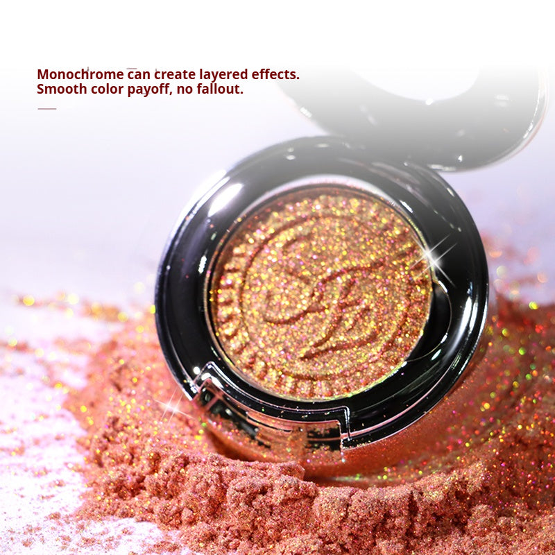 SheenEffect Optical Chameleon Monochrome eye shadow Color Japanese Laser Pearl Super Shine Fine Daily Light Makeup 716