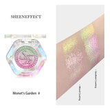 [Heavyweight New Product] Sheen Effect Chameleon Eyeshadow Palette, Single-Color Eyeshadow, 2-in-1 Blush & Highlighter